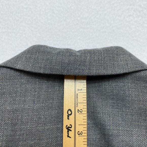 Lauren Ralph Lauren Blazer Men's 42S Gray Nail Head Sport Coat 2 Button Jacket - Picture 15 of 15